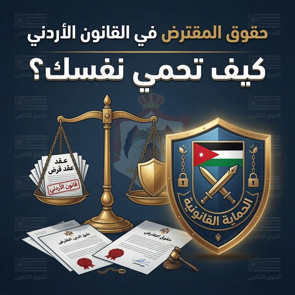 حقوق المقترض في القانون الأردني: كيف تحمي نفسك؟