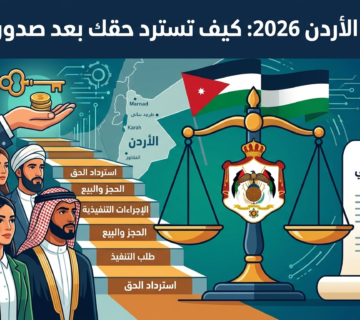 التنفيذ الجبري في الأردن 2026: كيف تسترد حقك بعد صدور الحكم؟